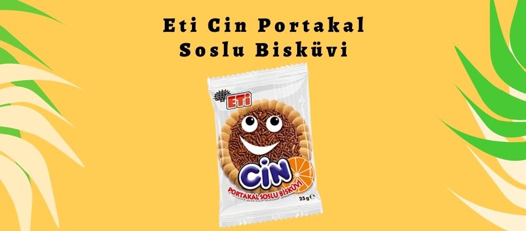 Eti Cin Portakal Soslu Bisküvi