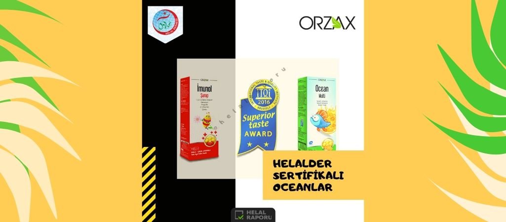 Helalder Helal Sertifikalı Ocean Gıda Takviyesi