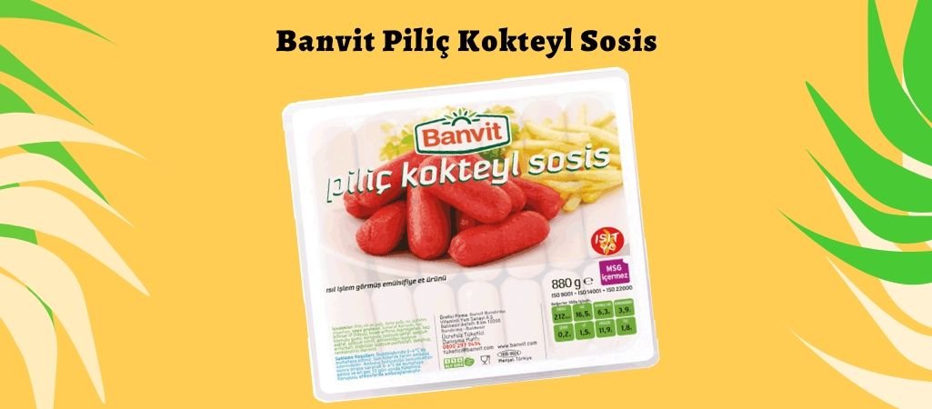 Banvit Piliç Kokteyl Sosis